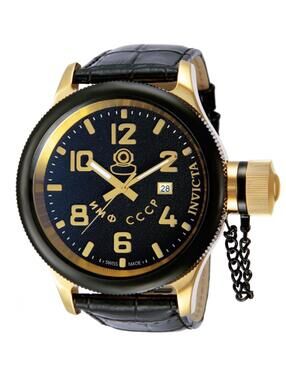 Invicta The (Russian) Diver Swiss Ronda 515 Caliber Watch - 52mm, Black (12425)